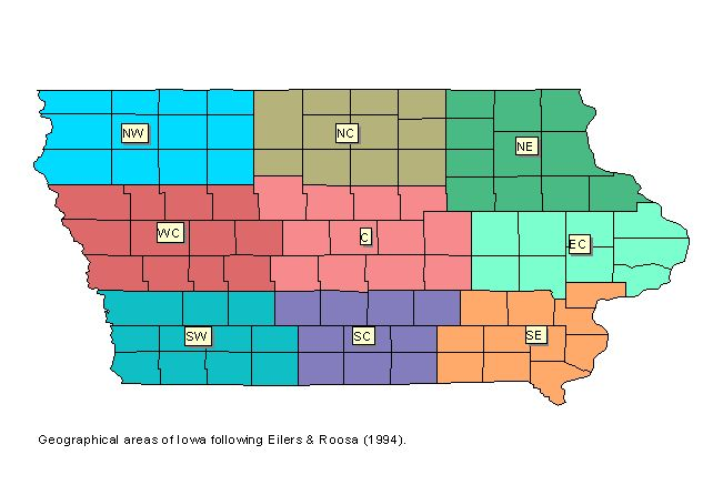geographic areas map