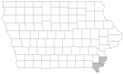 blue ash map