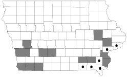 mockernut hickory map