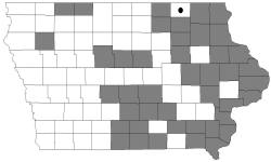 sugar maple map