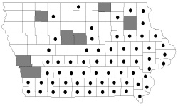 black oak map